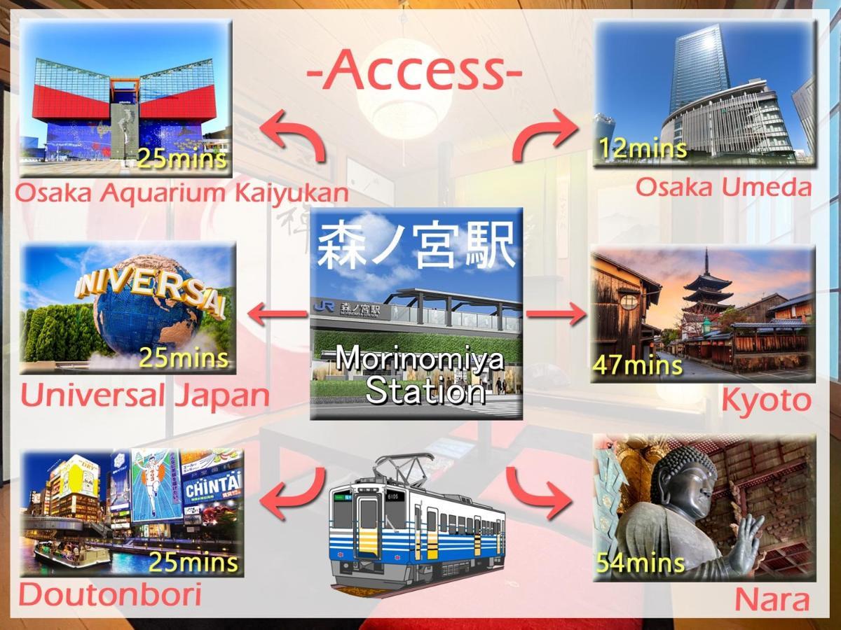Guesthouse中道 Osaca Exterior foto